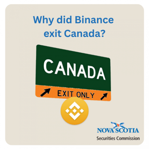 Why Did Binance Exit Canada? | Nova Scotia Securities Commission